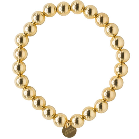 Classics Collection: Chunky Gold Beaded Stacking Bracelet