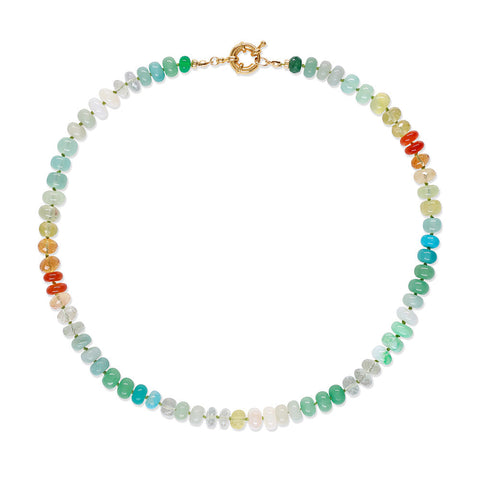 Ocean Sunrise gemstone Necklace